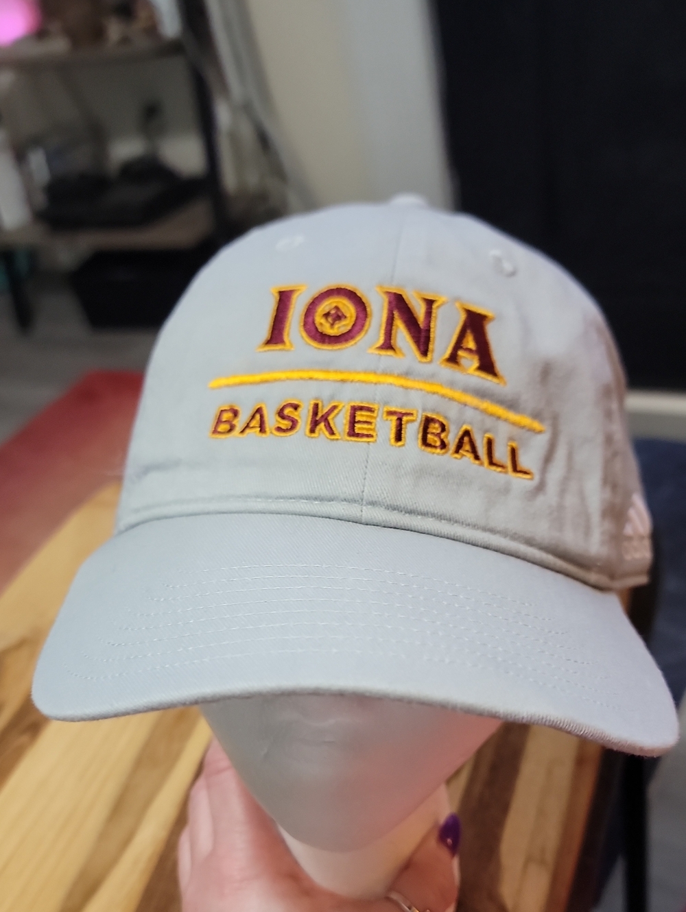 Mens Adidas Iona Basketball Hat